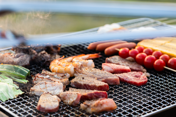 種子島のたねのそらでのBBQ